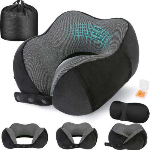 Cirorld Memory Foam Travel Pillow