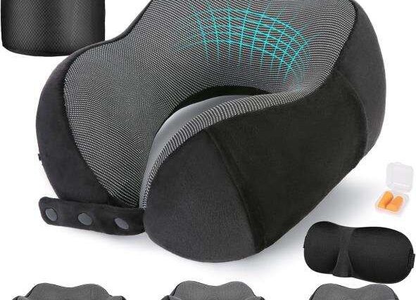 Cirorld Memory Foam Travel Pillow